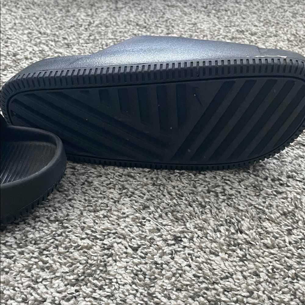 Nike Women’s Black Comfort Slides Size 7 Great Condition - Picture 2 of 5